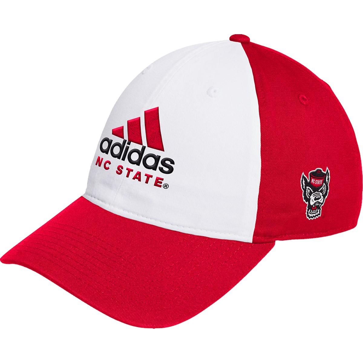 Red and white adidas hat on sale